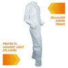 A30 Breathable Splash And Particle Protection Coveralls, 3X-Large, White, 21/Carton