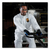 A20 Breathable Particle Protection Coveralls, Zip, Open Wrists/Ankles, 4X-Large, White, 20/Carton
