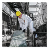 A20 Breathable Particle Protection Coveralls, Zip Front, Elastic Wrists And Ankles, X-Large, White