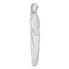 A20 Breathable Particle Protection Coveralls, Zip Closure, Hood, Elastic Back, Wrists And Ankles, 3X-Large, White