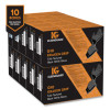 G10 Kraken Grip Nitrile Gloves, Powder-Free, Medium, 6 Mil Thick, 9.5" Long, Black, 100/Box, 10 Boxes/Carton