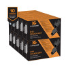 G10 Kraken Grip Nitrile Gloves, Powder-Free, Large, 6 Mil Thick, 9.5" Long, Black, 100/Box, 10 Boxes/Carton