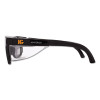 Maverick Safety Glasses, Black Full Frame, Smoke Dual Lens, 12/Box