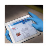 G10 2Pro Nitrile Gloves, Powder-Free, Medium, 6 Mil Thick, 9.5" Long, Blue, 100/Box