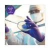 Purple Nitrile Exam Gloves, Powder-Free, Large, 6 Mil Thick, 9.5" Long, Purple, 100/Box