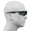 V30 Nemesis Vl Safety Glasses, Black Half Frame, Smoke Dual Lens, 12/Carton