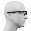 V30 Nemesis Vl Safety Glasses, Black Half Frame, Clear Dual Lens, 12/Carton