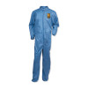 A20 Breathable Particle Protection Coveralls, Large, Blue,  24/Carton