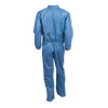 A20 Breathable Particle Protection Coveralls, Zip Front, Elastic Wrists/Ankles, Large, Blue,  24/Carton
