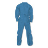 A20 Breathable Particle Protection Coveralls, Zip Front, Open Wrists And Ankles, 3X-Large, Blue, 20/Carton