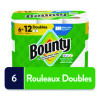 Select-a-Size Kitchen Roll Paper Towels, 2-Ply, 6 x 11, White, 82 Sheets/Double Roll, 6 Rolls/Carton