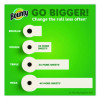 Select-a-Size Kitchen Roll Paper Towels, 2-Ply, 6 x 11, White, 82 Sheets/Double Roll, 6 Rolls/Carton