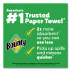 Kitchen Roll Paper Towels, 2-Ply, White, 10.5 x 11, 75 Sheets/Roll, 4 Triple Rolls/Pack, 6 Packs/Carton
