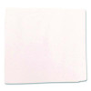 Dinner Napkins, 1-Ply, 16" x 16", White, 250/Pack, 12 Packs/Carton