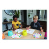 Stable Water Pot Set, 8 Oz, Assorted Colors, 6/Pack