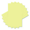 Colors 30% Recycled Colored Paper, 20 Lb Bond Weight, 8.5 x 14, Canary, 500/Ream