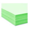 Colors 30% Recycled Colored Paper, 20 Lb Bond Weight, 8.5 x 14, Green, 500/Ream