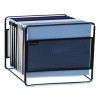 Hanging File Folder Organizer, Letter Size, 13" Long, Black