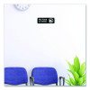 No Food Or Drink Wall Sign, 9" x 3", Black Face, White Graphics, 3/Pack