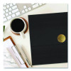 Tri-Fold Certificate Holder, 9.2 x 12.5, Black, 5/Pack