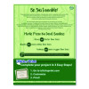 Tree Free Award Certificates, 8.5 x 11, White With Elegant Blue/Gold Border, 15/Pack