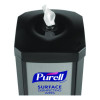 Ds360 High-Capacity Surface Disinfecting Wipes Station, 1,200 Wipe Capacity, 15.5 x 15.5 x 39.6, Graphite