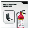 Pro-5Mp Series Fire Extinguisher, With Wall Hanger, 3-A:40-B:C
