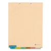 6-Tab Medical Chart Indexes, Bottom Tab, Assorted Medical, Manila, 65/Box