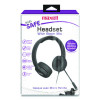 Kids Safe Wired Headphones, Black