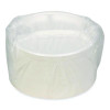 Earthchoice Pfas Free Compostable Dinnerware, 3-Compartment Plate, 10" Dia, White, 500/Carton