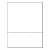 Perforated Paper, 92 Bright, Perforated 3.5" From Bottom, 8.5 x 11, White, 500 Sheets/Ream, 5 Reams/Carton