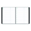 Plan And Link Monthly Planner, 9.25 x 7.25, Black Distressed Faux Leather Cover, 16-Month: Sept 2024 To Dec 2025