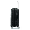 Freeform Hard Side Carry-On Suitcase, Four-Wheeled Spinner, 15.25 x 10 x 21.25, Black