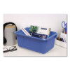 Cubby Bins, 7.8 x 12.2 x 5.1, Assorted Colors, 5/Carton