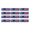 Double Zipper Storage Bags, Triple System Seal, Gallon, 9.6" x 12.1", Clear, 22 Bags/Box, 12 Boxes/Carton
