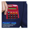 Dual Power Pocket Size Calculator, 8-Digit, Lcd
