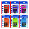 Dual Power Pocket Size Calculator, 8-Digit, Lcd
