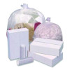 High Density Can Liners, 33 Gal, 16 Mic, 33" x 40", Natural, 250/Carton