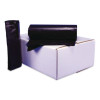 Low Density Can Liners, 16 Gal, 0.9 Mil, 24" x 32", Black, 50 Bags/Roll, 10 Rolls/Carton