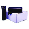 Low Density Can Liners, 60 Gal, 2 Mil, 38" x 58", Black, 10 Bags/Roll, 10 Rolls/Carton