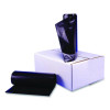 Low Density Can Liners, 60 Gal, 2 Mil, 38" x 58", Black, 10 Bags/Roll, 10 Rolls/Carton