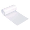 High Density Can Liners, 10 Gal, 6 Mic, 24" x 23", Natural, Interleaved Roll, 50 Bags/Roll,  20 Rolls/Carton