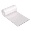 High Density Can Liners, 10 Gal, 6 Mic, 24" x 23", Natural, Interleaved Roll, 50 Bags/Roll,  20 Rolls/Carton