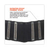 Proflex 2000Sf High-Performance Spandex Back Support Brace, 4X-Large, 52" To 58" Waist, Black