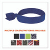 Chill-Its 6700 Cooling Bandana Polymer Tie Headband, One Size Fits Most, Solid Blue