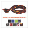 Chill-Its 6700 Cooling Bandana Polymer Tie Headband, One Size Fits Most, Flames