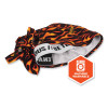 Chill-Its 6615 High-Performance Bandana Doo Rag With Terry Cloth Sweatband, One Size Fits Most, Flames