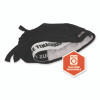 Chill-Its 6615 High-Performance Bandana Doo Rag With Terry Cloth Sweatband, One Size Fits Most, Black