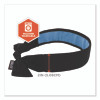Chill-Its 6700Ct Cooling Bandana Pva Tie Headband, One Size Fits Most, Black