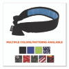 Chill-Its 6700Ct Cooling Bandana Pva Tie Headband, One Size Fits Most, Black